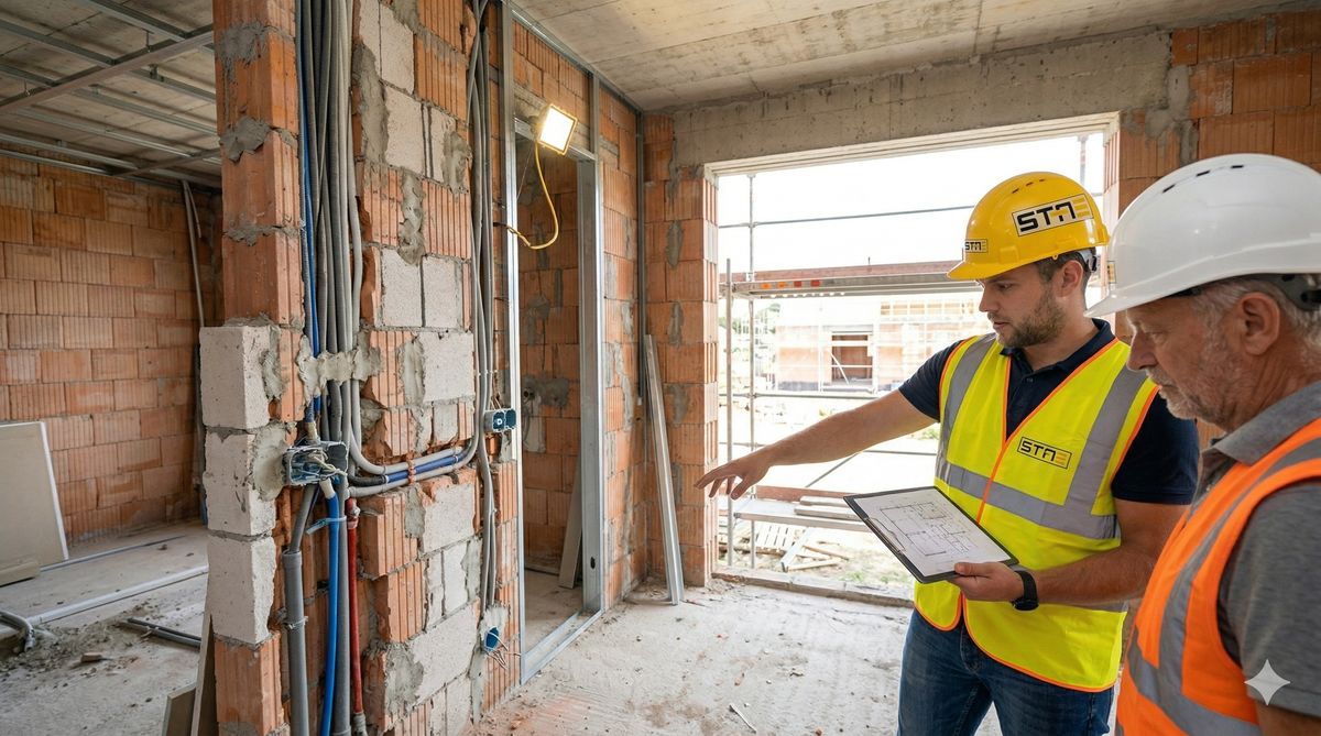 Technický dozor investora - kontrola na stavbě